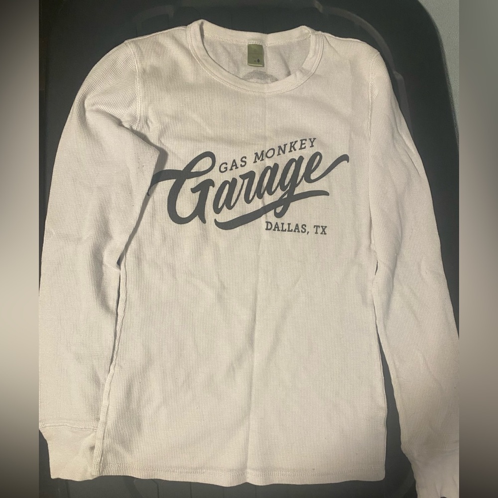 Ribbed long sleeve top
